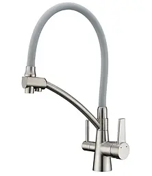 Змішувач для кухні KOER KB-72003-02 із підключенням до фільтру KR3374 - мініатюра 1