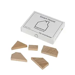 Набір дерев'яних головоломок Wooden mini puzzle set #2 set2en 6 штук - мініатюра 6