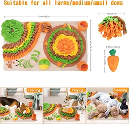 Килимок для нюхання для собак Derby Pet Shuffle Mat colourful - мініатюра 6