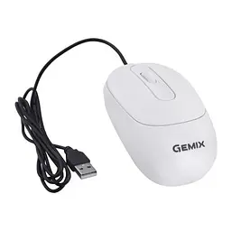 Комп'ютерна мишка Gemix GM145 USB White (GM145Wh) - мініатюра 3