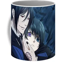 Кухоль GeekLand Темний дворецький Black Butler Wafted on the Wingsr 02.22.244 330 мл білий - мініатюра 2