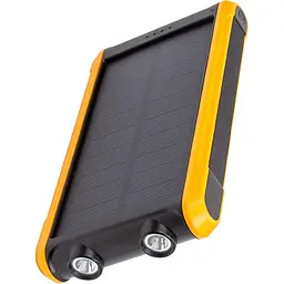 Універсальна мобільна батарея PowerPlant 10000mAh, 2xUSB-A, сонячна панель 5.5V-0,2A - мініатюра 4