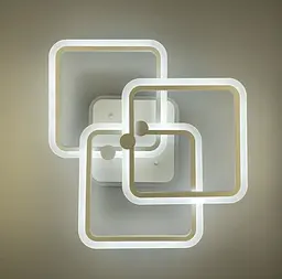 Стельова люстра LED на 3 ріжки Line.F RGB підсвітка є - мініатюра 8