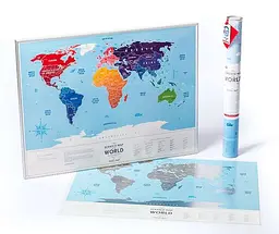 Скретч карта світу 1DEA.me Travel Map Silver World (13010) - мініатюра 4