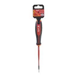 Викрутка з тригранною рукояткою ізольована VDE MILWAUKEE, SL 0,6х3,5х100мм - мініатюра 2