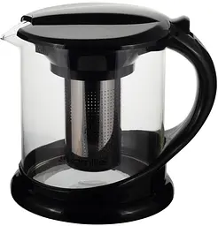 Чайник скляний заварювальний зі знімним ситечком Kamille 1500 мл kuh0009139 - мініатюра 3