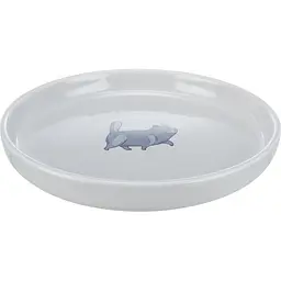 Миска Trixie для котів, плоска і широка, 600 мл, d:23 см (керамічна) - мініатюра 3