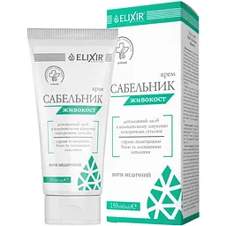 Крем–бальзам Elixir Сабельник - Живокост для суглобів 150 мл