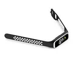 Спортивний ремінець Primo Perfor Sport для фітнес-браслета Samsung Galaxy Fit 2 (SM-R220) Black White - мініатюра 4