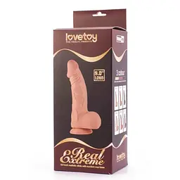 Фаломітатор Lovetoy Real Extreme, 23 см (тілесний) - мініатюра 5