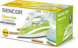 Sencor Праска, 2200Вт, 380мл, паровий удар -120гр, постійна пара - 25гр, керам. підошва, зелений - мініатюра 10