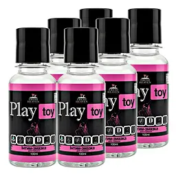 Iнтим-змазка для іграшок "Play Toy" ТМ "Fresh Heaven", 100 мл блок 6 шт