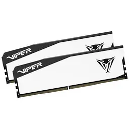 Модуль пам'яті для комп'ютера DDR5 32GB (2x16GB) 6400 MHz Viper Elite 5 Patriot (VEB532G6432KW) - мініатюра 2