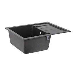 Кухонна мийка Lidz 650x500/200 GRF-13 (LIDZGRF13650500200), Графіт - мініатюра 4