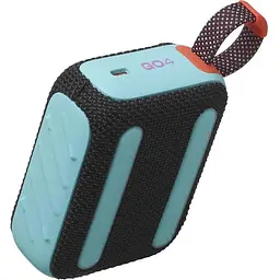Портативна колонка JBL Go 4 Black Orange (JBLGO4BLKO) - мініатюра 5