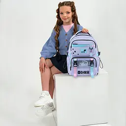 Рюкзак для початкової школи Kite Education 1022 Sakura Бузковий (K26-1022M-1) - мініатюра 24