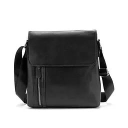 Месенджер чорний з клапаном Tiding Bag M56-17195A - мініатюра 7