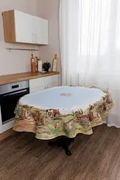 Скатертина овальна 136х240 см Настрій Прованс (044266) - мініатюра 2