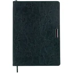 Щоденник недатований Buromax Salerno L2U А4 штучна шкіра 336 сторінок зелений (BM.20990-04)