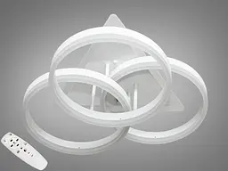 LED люстра Diasha 8872/3WH LED 3color dimmer - мініатюра 3