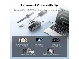 Зовнішній акумулятор (павербанк) EcoFlow RAPID 25000mAh Black (EF-RAPID25K140W-B-EU) - мініатюра 6