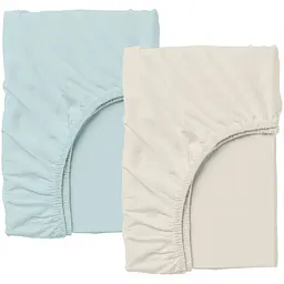 Набір простирадло на резинці Cosas Beige/Blue 140х200х20 см (Set_Beige_Blue_140x200_2)
