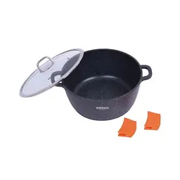 Каструля Bohmann BH 7350-22 MRB 22 см 3л подвійне дно мармурове покриття - мініатюра 10