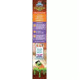 Хлопья Kellogg's Rice Krispies Shocking Orange Cold Breakfast Cereal 340g - миниатюра 4