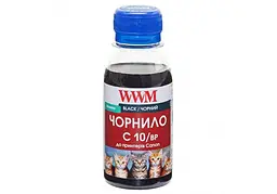 Чорнило WWM для Canon PG-510Bk/PG-512Bk/PGI-520Bk 100г Black пігментне (C10/BP-2)
