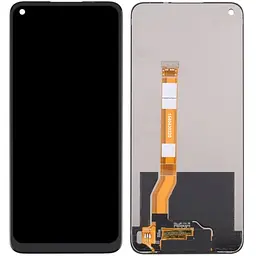 Дисплей Realme 8i / 9i / Narzo 50 4G / Oppo A96 4G чорний, оригінал PRC p/n: 1540430320