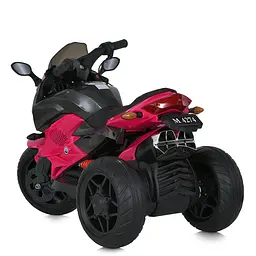 Дитячий електромобіль Bambi Мотоцикл M 4274ELR-8 до 30 кг - мініатюра 4