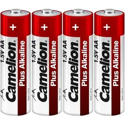 Батарейка Camelion AA LR6 Plus Alkaline (Shrink) * 4 (LR6-SP4)