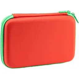 Пенал Cool For School з тисненням, 1 відділення (QT-5704-Red) - мініатюра 2