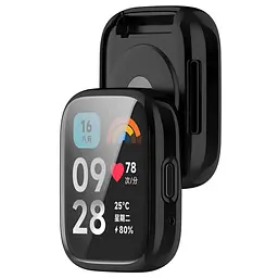 Захисний чохол Tamister для смартгодинника Redmi Watch 3 Active чорний - мініатюра 5