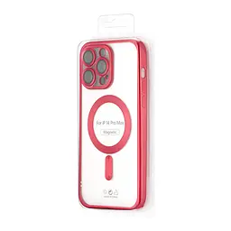 Чохол Ductil Metallic Edge with MagSafe (Protected Camera & Lens) iPhone 14 Pro Max Red - мініатюра 2