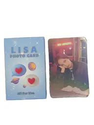 Ломо Картки Lomo Card China Blackpink Lisa Ліса Блекпінк голографічні СС C BP 11 - мініатюра 5