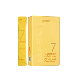Гель для душу з ароматом солодких квітів Masil 7 Ceramide Perfume Shower Gel Sweet Flower, пробник 8 мл