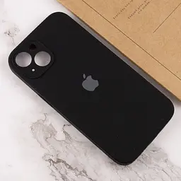 Чохол Silicone Case Full Camera Protective AA для Apple iPhone 13 6.1" Чорний / Black - мініатюра 4