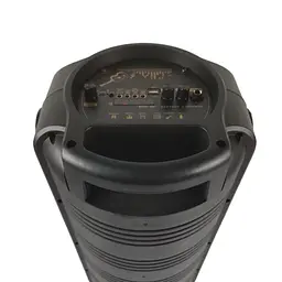 Портативна Bluetooth колонка TMG RX-8228 8" RGB валіза з караоке 2400 mAh 20W Black - мініатюра 5