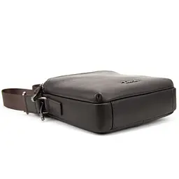Чоловіча шкіряна сумка через плече коричнева Tiding Bag SM8-9686-4C - мініатюра 5