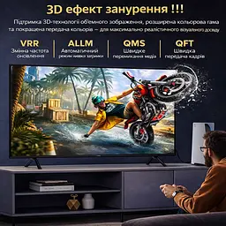 Кабель HDMI HDMI 2 метра 8K UltraHD швидкий шнур HDMI 2.1 HDR для ТВ ноутбука проектора PS4 PS5 - мініатюра 4