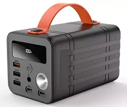 Batterie portable - batterie externe XO PR204 60000mAh 100W noire - мініатюра 2
