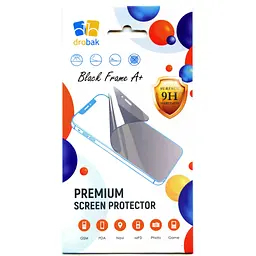 Скло захисне Drobak Motorola E13 Black Frame A+ (717142) - мініатюра 5