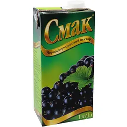 Нектар Смак Чорносмородиновий 1 л