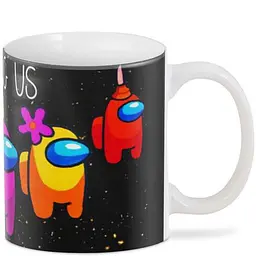 Кухоль GeekLand Амонг Ас Among Us Один з нас AU.02.11 330 мл білий - мініатюра 2