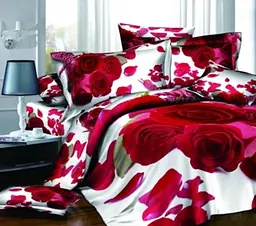 Постельное белье 3D полуторное Love You Праздник STP670 136 160х220 см