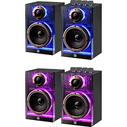 Акустична система 2.0 Defender Futuro, 20Вт Bluetooth/USB/TF/AUX, LED, чорна - мініатюра 10