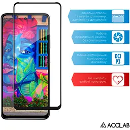 Скло захисне ACCLAB Full Glue Infinix Hot 40i Black (1283126588914) - мініатюра 5