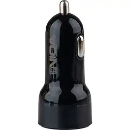 Автомобільний зарядний пристрій Voin 51W, 1USB QC3.0 18W + 1PD 33W 12/24V (C-51210Q) - мініатюра 3