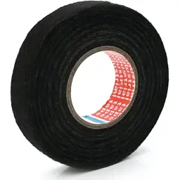 Ізоляційна стрічка Voltronic тканинна YC 51618 0.17 мм * 19 мм * 10 м Black, -40°С - +125°С (0,17мм*19мм*10м) - мініатюра 2